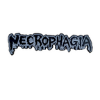NECROPHAGIA - Logo - Enamel Pin