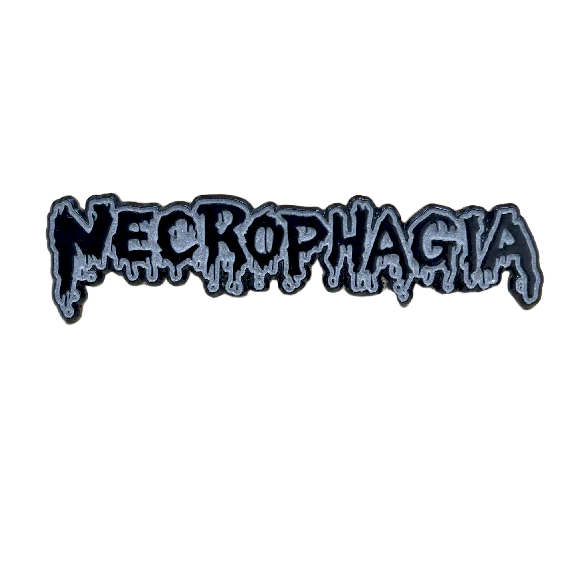NECROPHAGIA - Logo - Enamel Pin