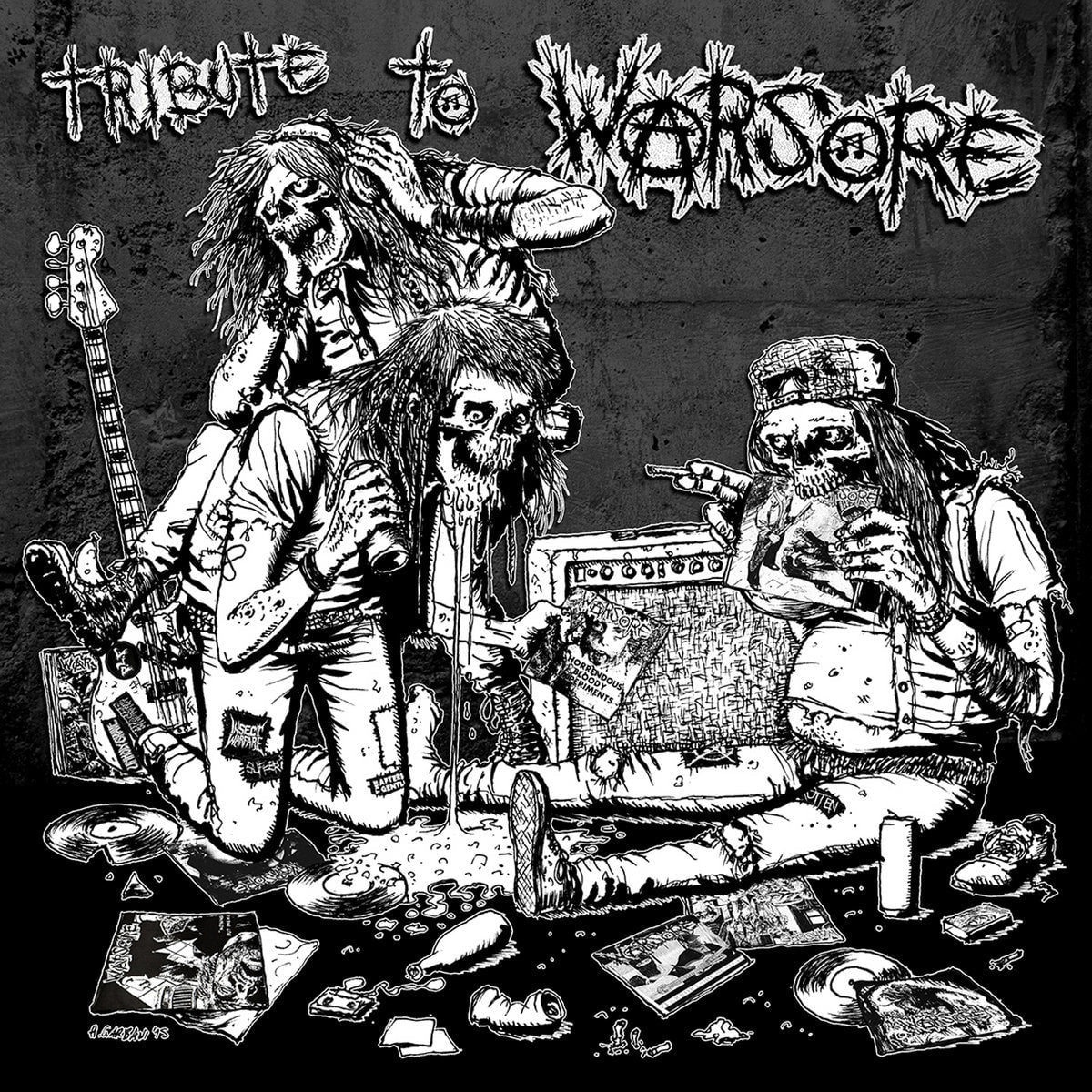 V/A ‎– Tribute To Warsore 10"