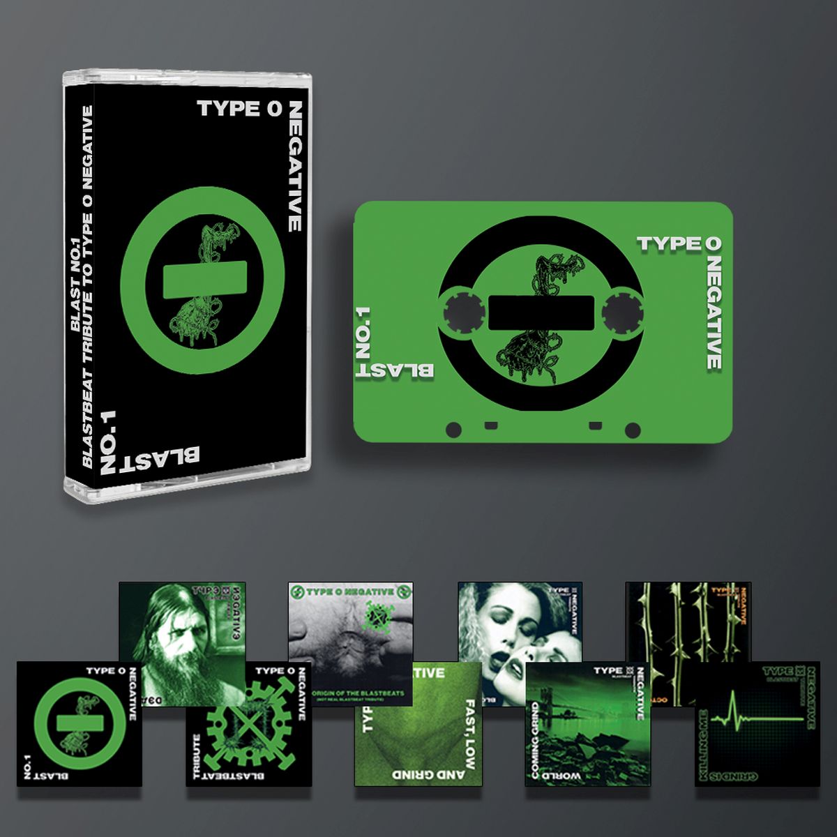 V/A - “Blast No.1”– Blastbeat Tribute To Type O Negative Deluxe Tape