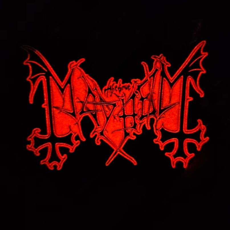 MAYHEM - Logo - Enamel Pin