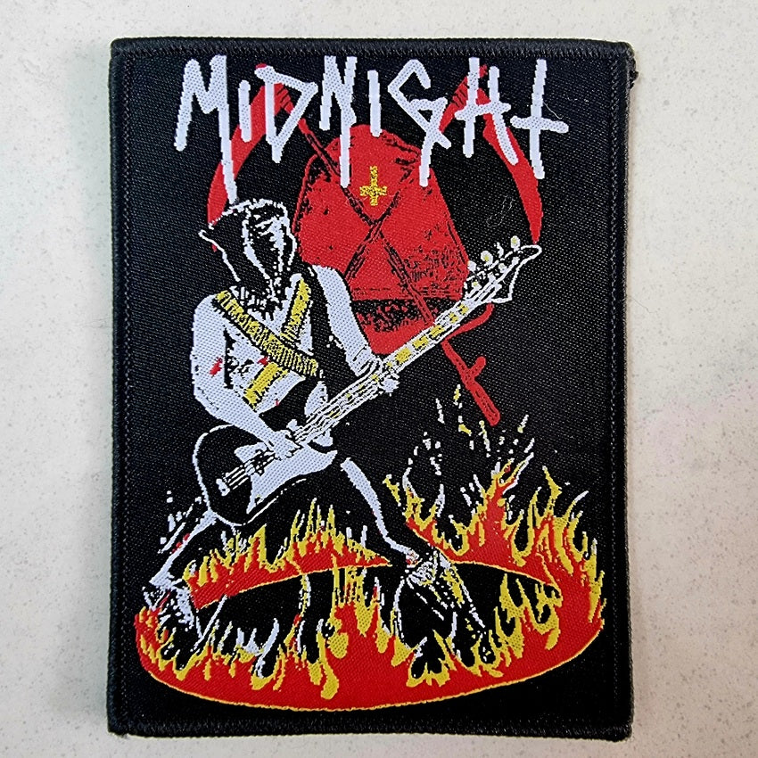 MIDNIGHT - Athenar on Fire - Woven Patch