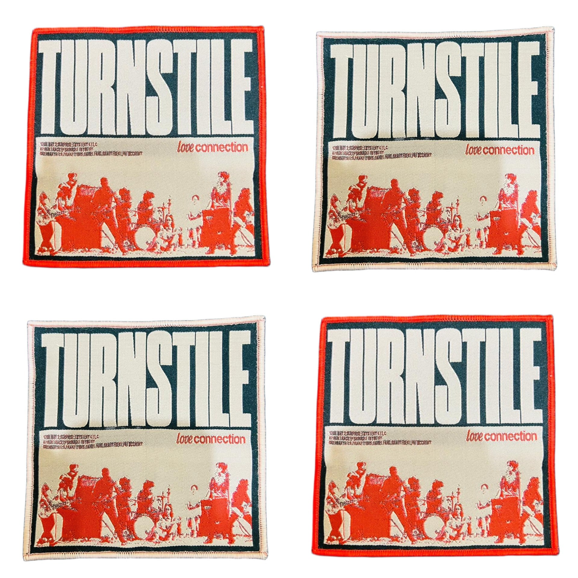 TURNSTILE - Love Connection - Woven Patch