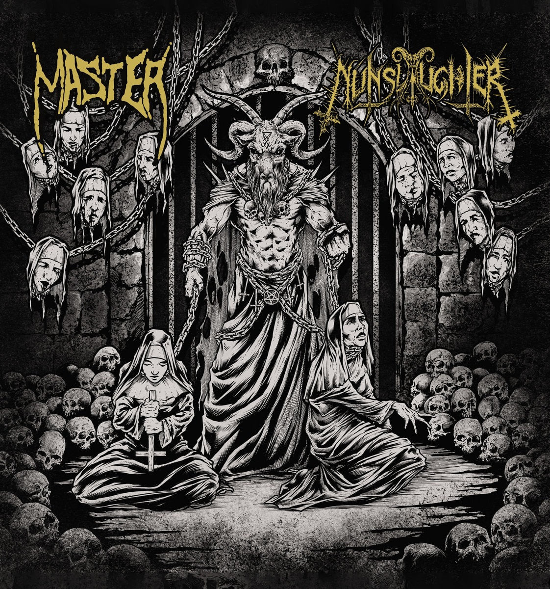 MASTER / NUNSLAUGHTER Split CD