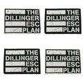 THE DILLINGER ESCAPE PLAN - Logo - Woven Patch