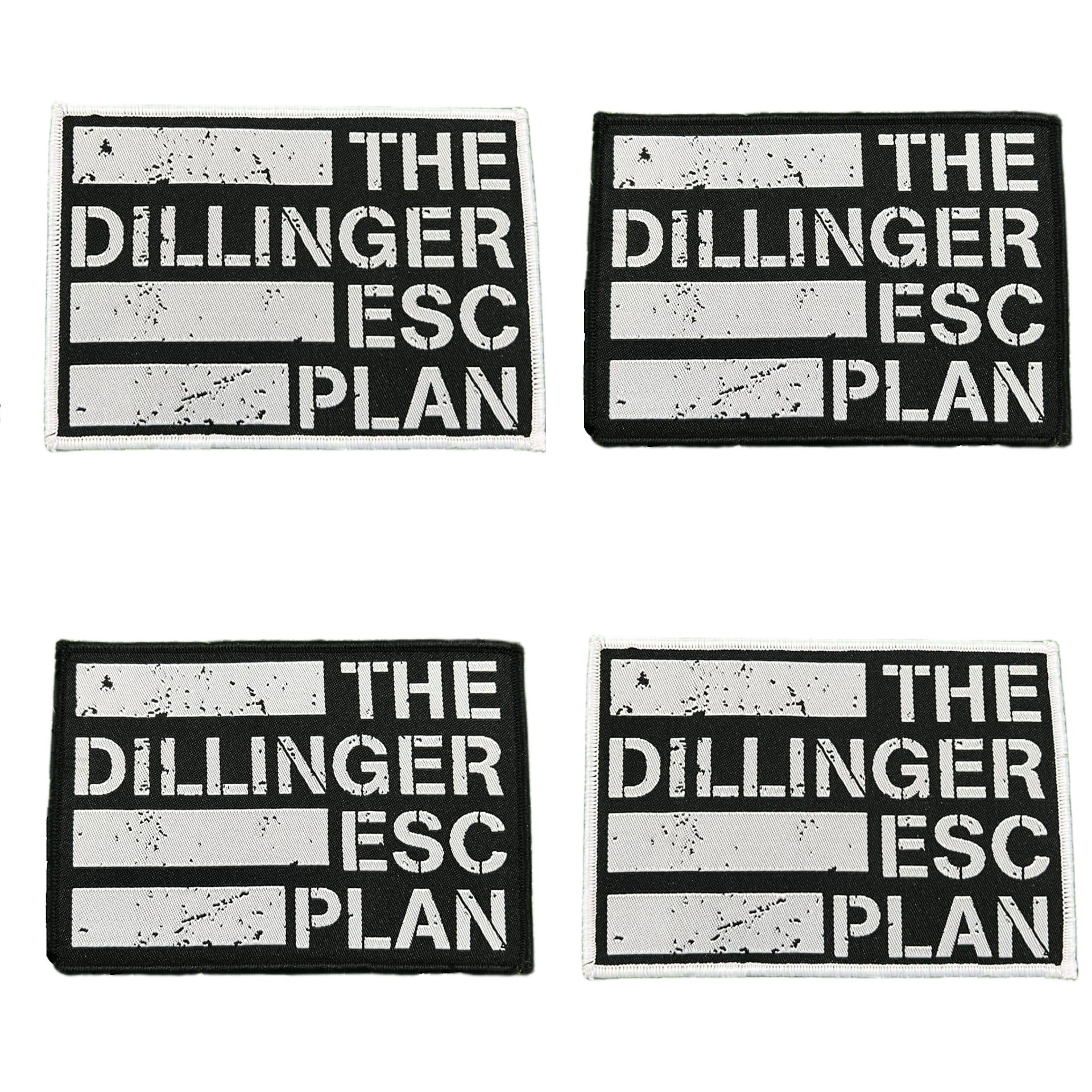 THE DILLINGER ESCAPE PLAN - Logo - Woven Patch