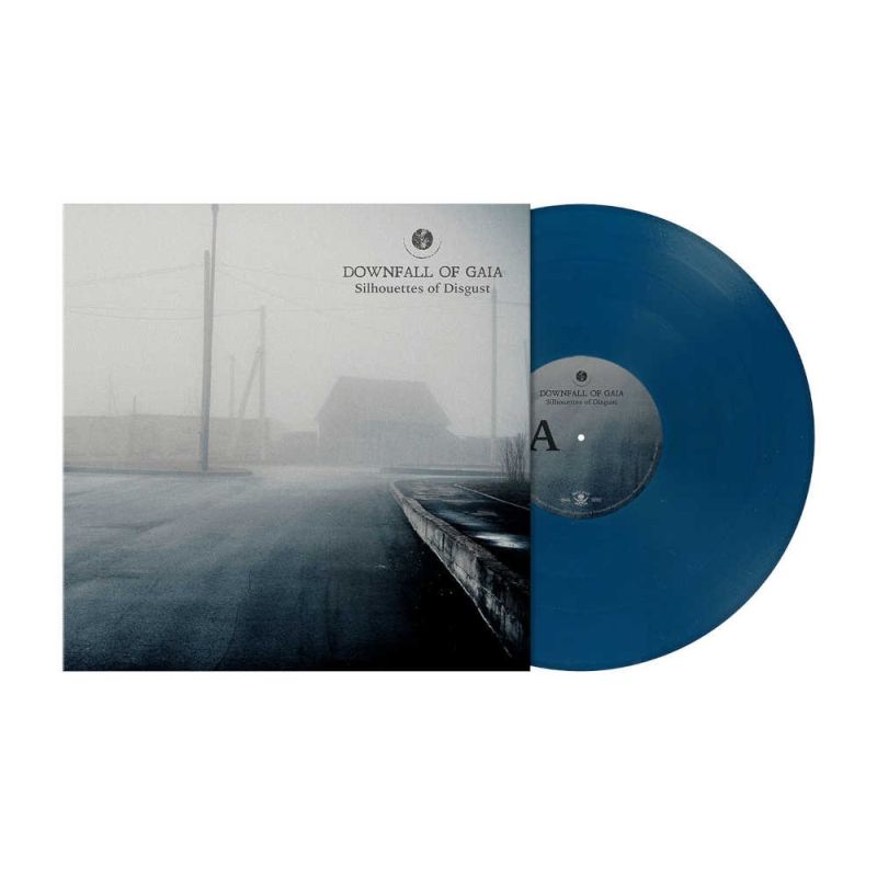 DOWNFALL OF GAIA - Silhouettes Of Disgust (Blue / Green Marbled Ltd.500) LP