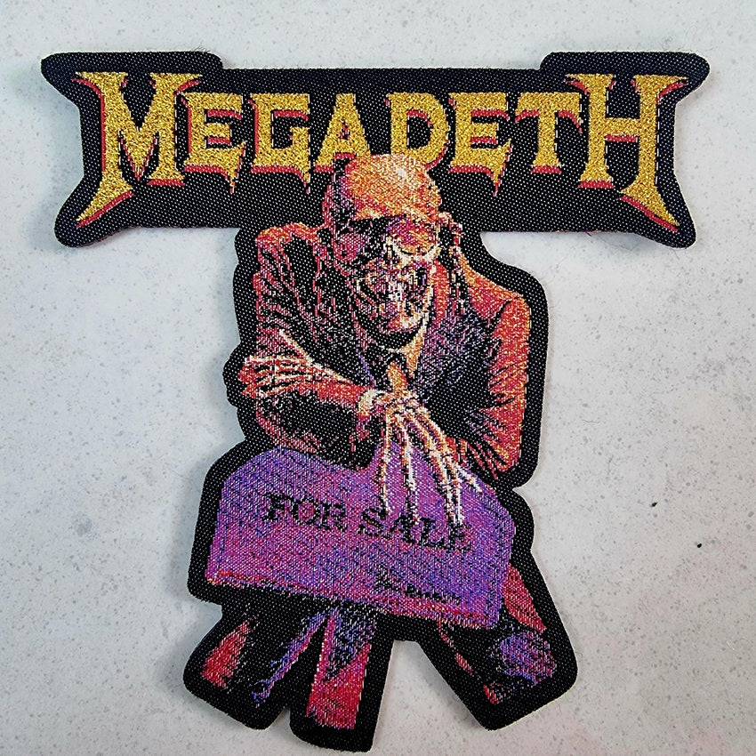 MEGADETH - Peace Sells - Shaped Woven Patch