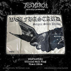 WOLFBASTARD  - Satanic Scum Punks - Wall Flag / Textile Poster