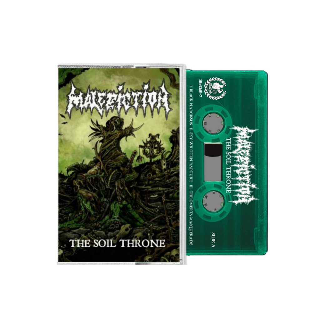 MALEDICTION - The Soil Throne - MC Tape