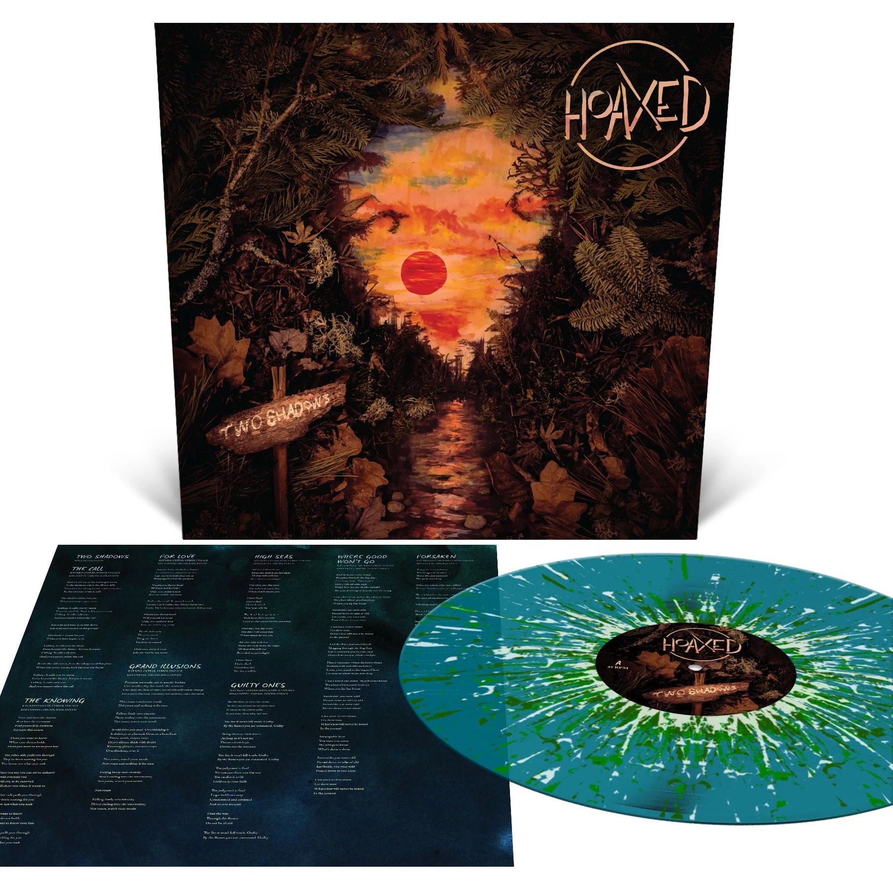 HOAXED - Two Shadows (Sea Blue w/ Splatter Ltd 379) LP