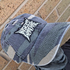 INSECT WARFARE - (Glow in the Dark) Logo - GREEN CAMO DAD CAP