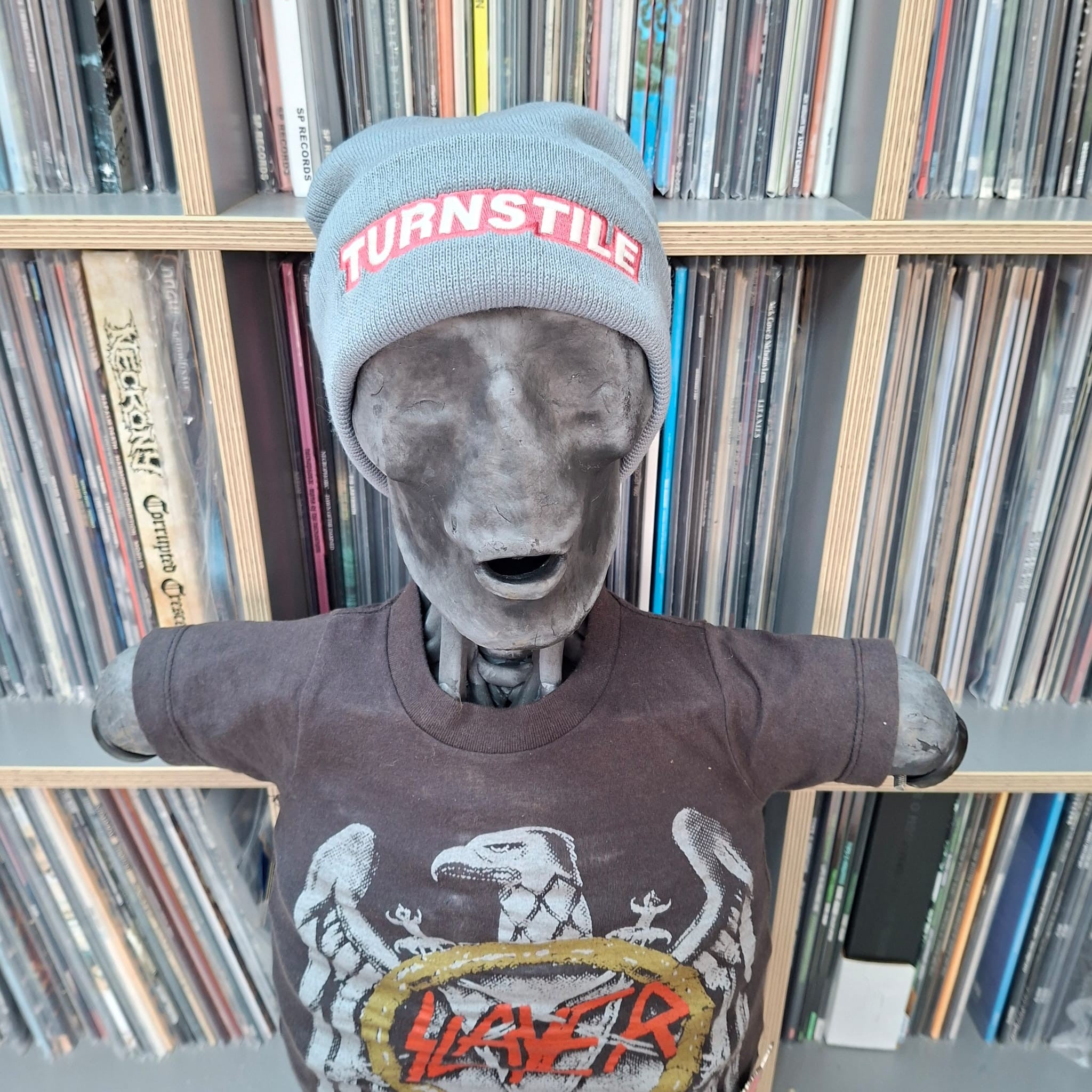 TURNSTILE - (Glow in the Dark) Logo (Grey) Beanie