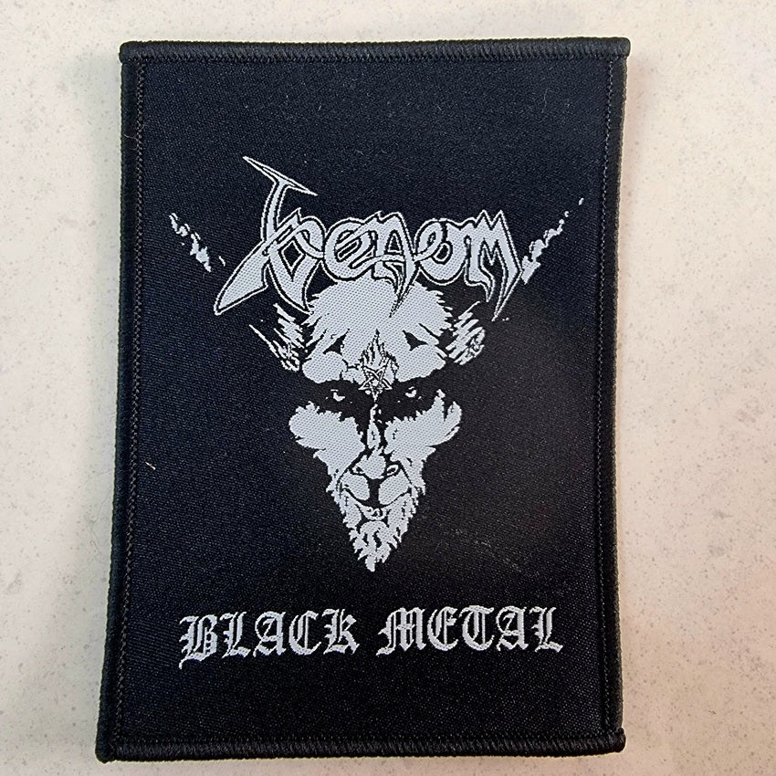 VENOM - Black Metal - Woven Patch