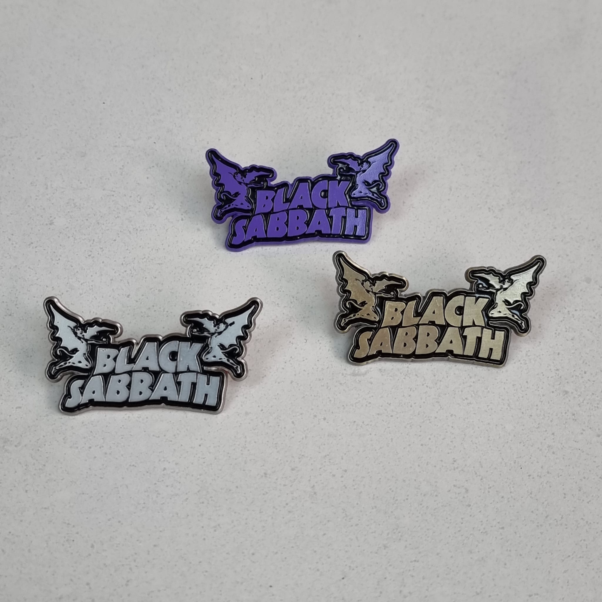 BLACK SABBATH - Logo - Enamel Pin