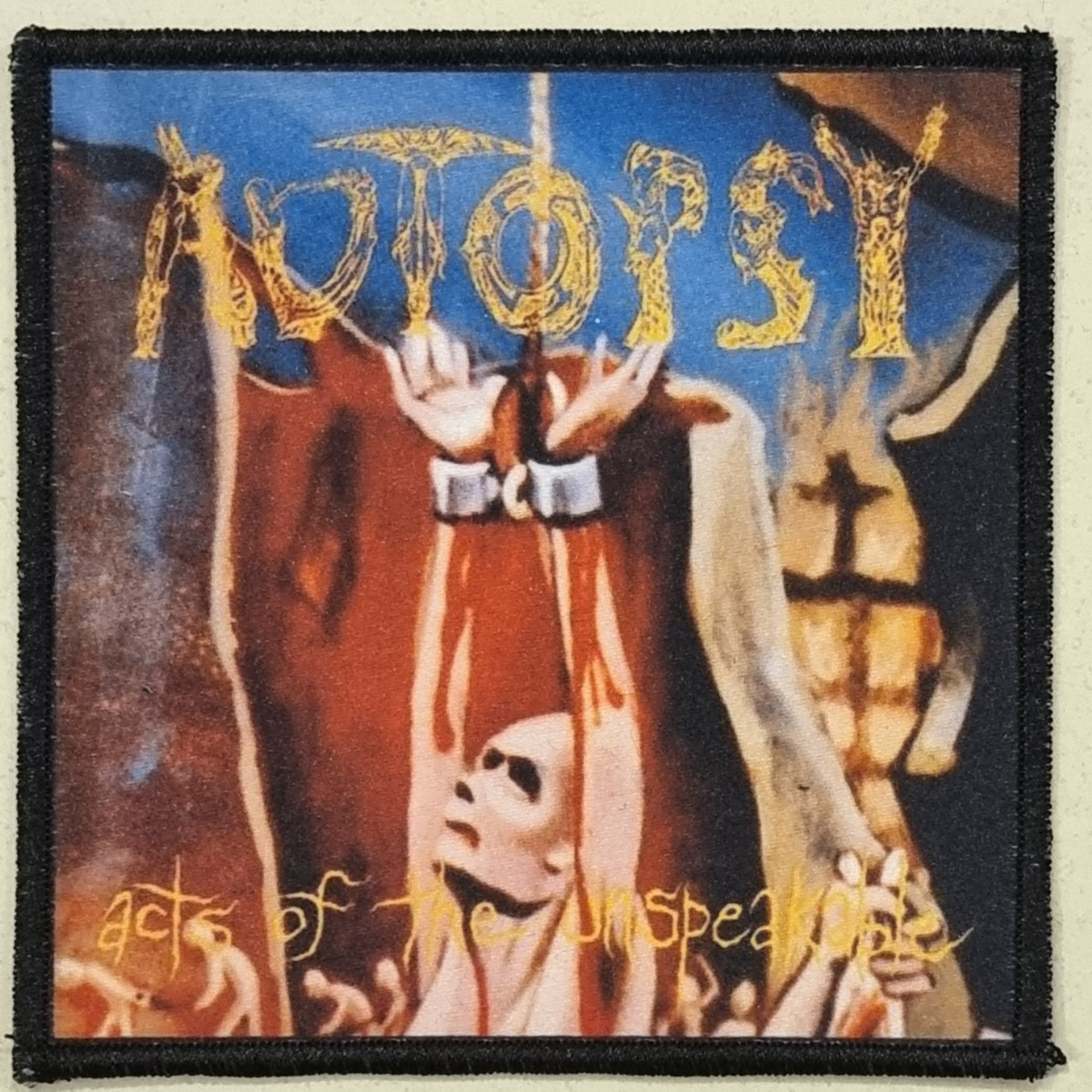 AUTOPSY - Acts of the Unspeakable - Patch