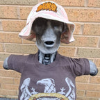 BLOOD INCANTATION - (Neon Orange) Logo - PINK CAMO BUCKET HAT