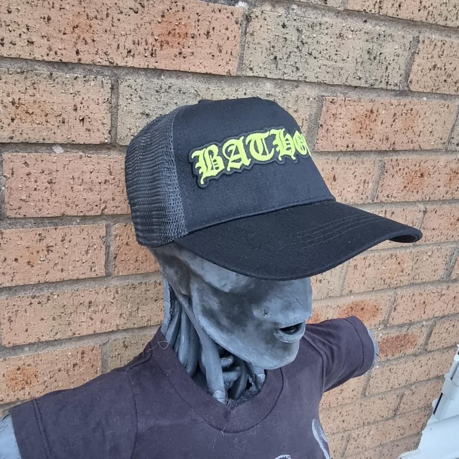 BATHORY - (Glow in the Dark) Logo TRUCKER CAP