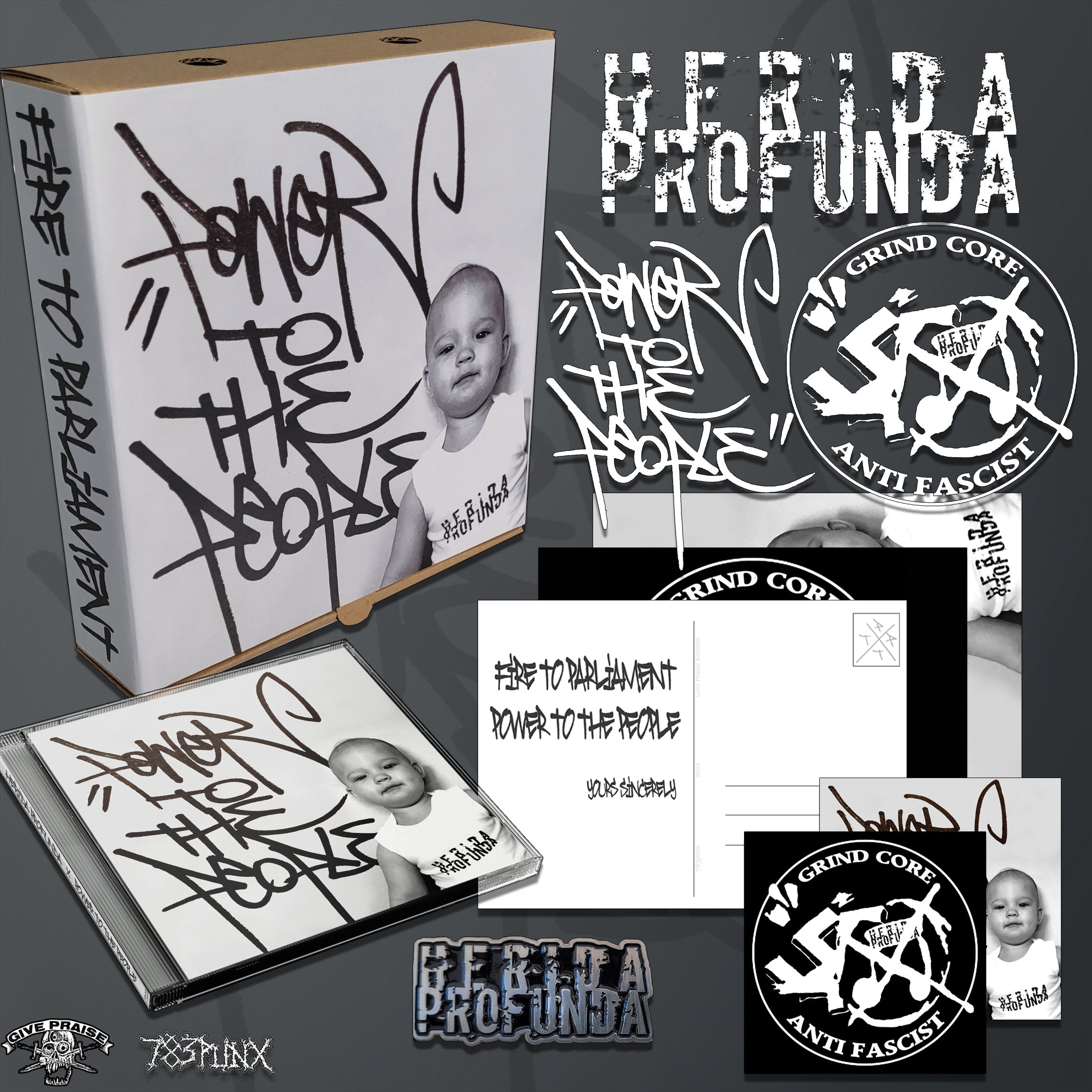 HERIDA PROFUNDA - Power To The People CD Boxset