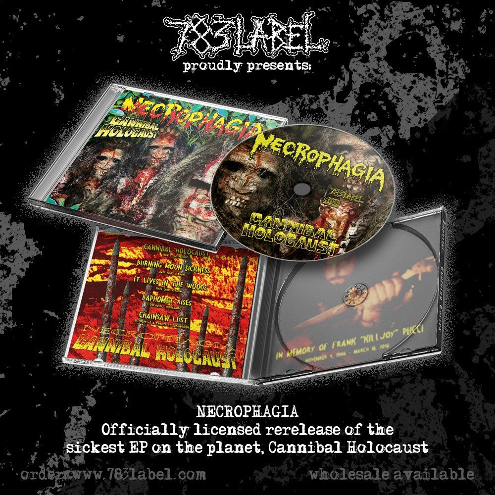 NECROPHAGIA - Cannibal Holocaust - CD