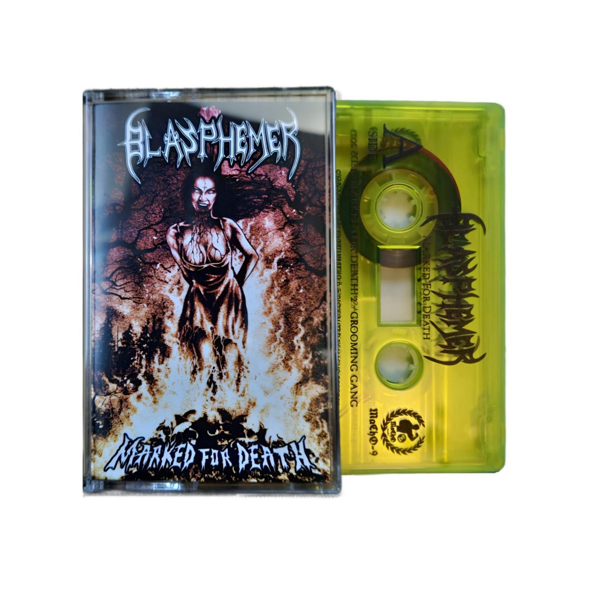 BLASPHEMER - Marked For Death - MC Tape