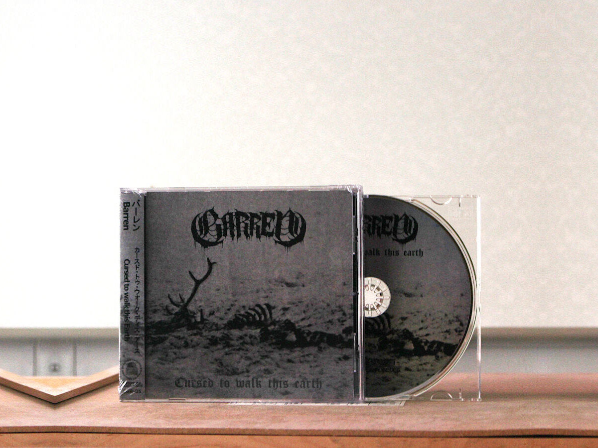 BARREN - Cursed to walk this Earth (ex- Agathocles & Aborted members / Japan Import + OBI) CD