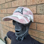 INSECT WARFARE - (Glow in the Dark) Logo PINK CAMO DAD CAP