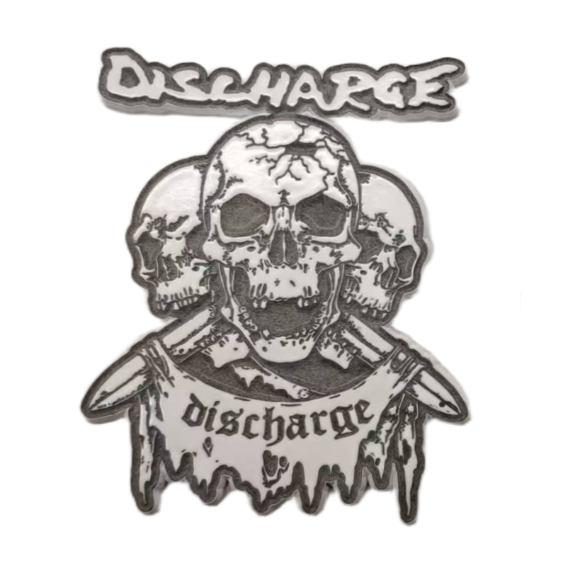 DISCHARGE - Logo - Enamel Pin