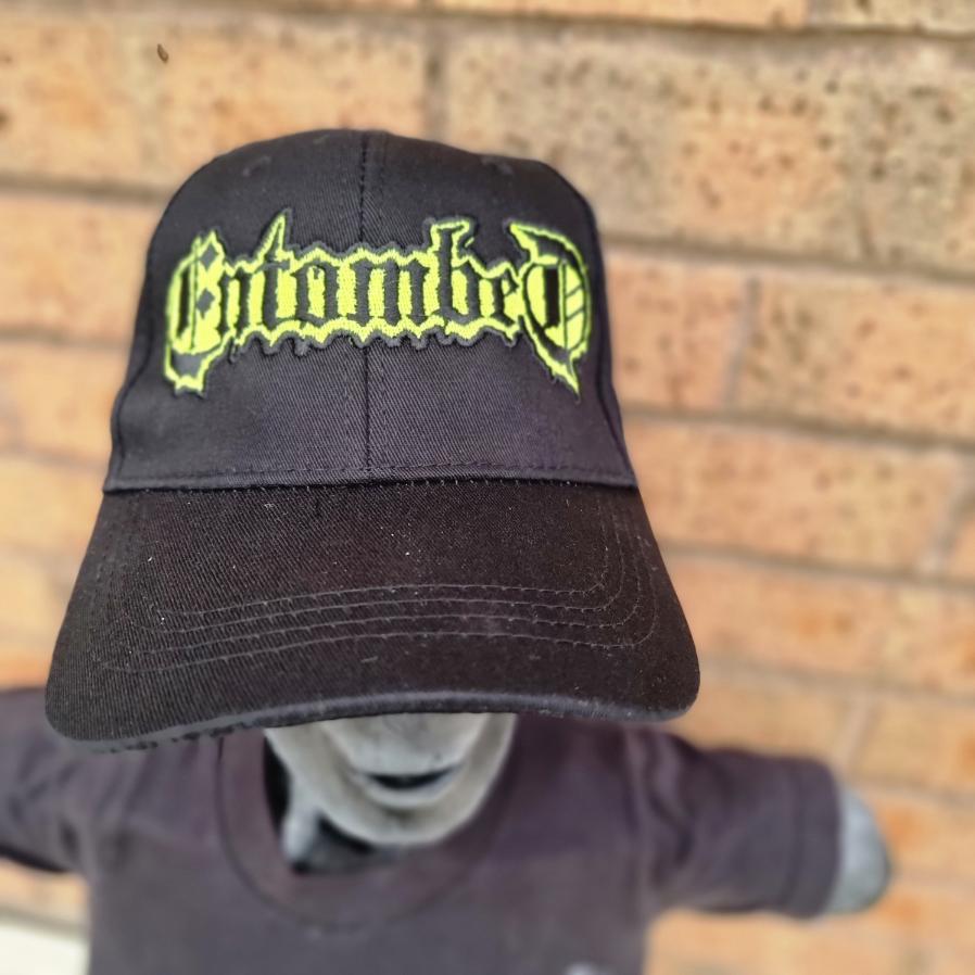 ENTOMBED - (Glow in the Dark) Logo BASEBALL CAP