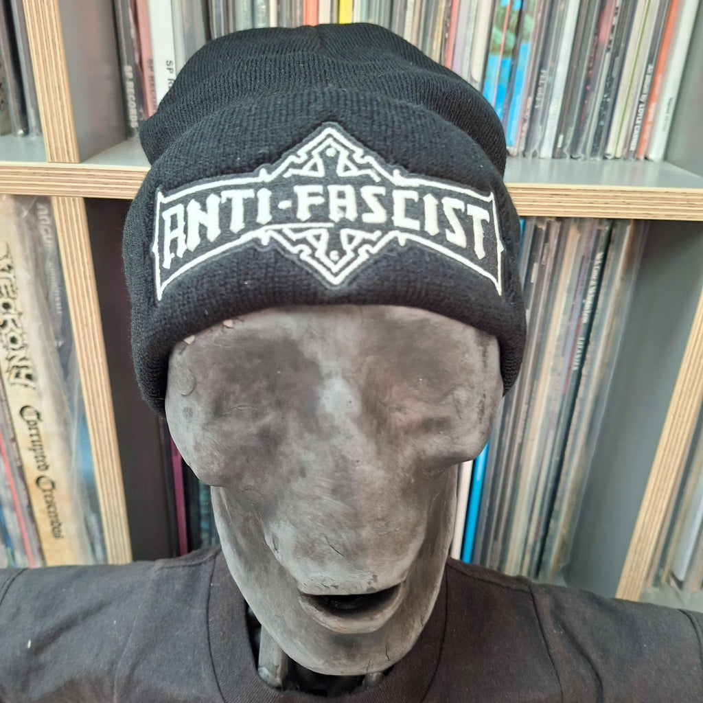 ANTI FASCIST - Bolt Thrower (Glow in the Dark) Logo Tribute - (Black) Beanie