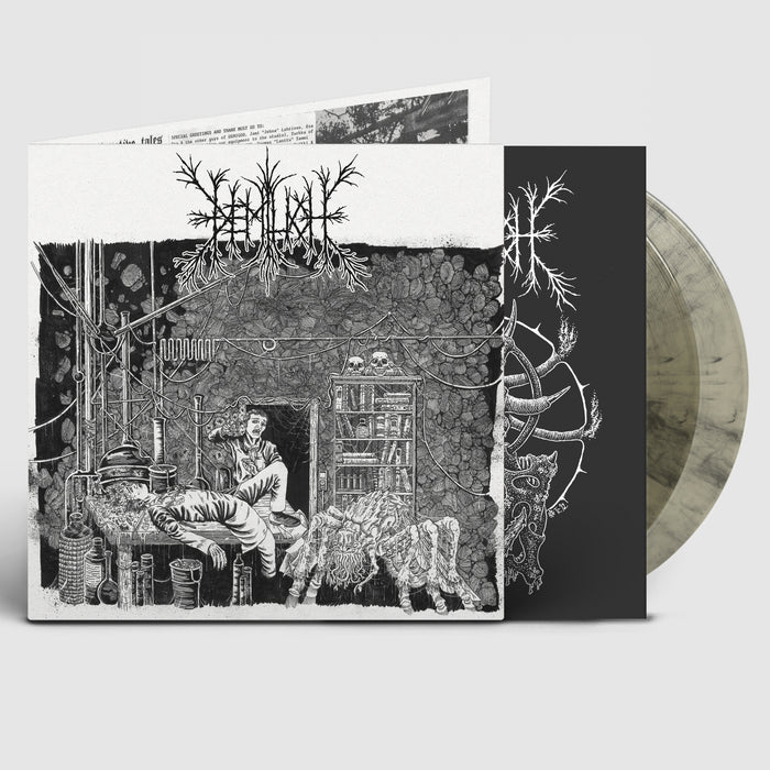DEMILICH  ‎– Em9t2ness Of Van2s1ing / V34ish6ng 0f Emptiness (Ltd. Clear / Black Smoke) 2LP