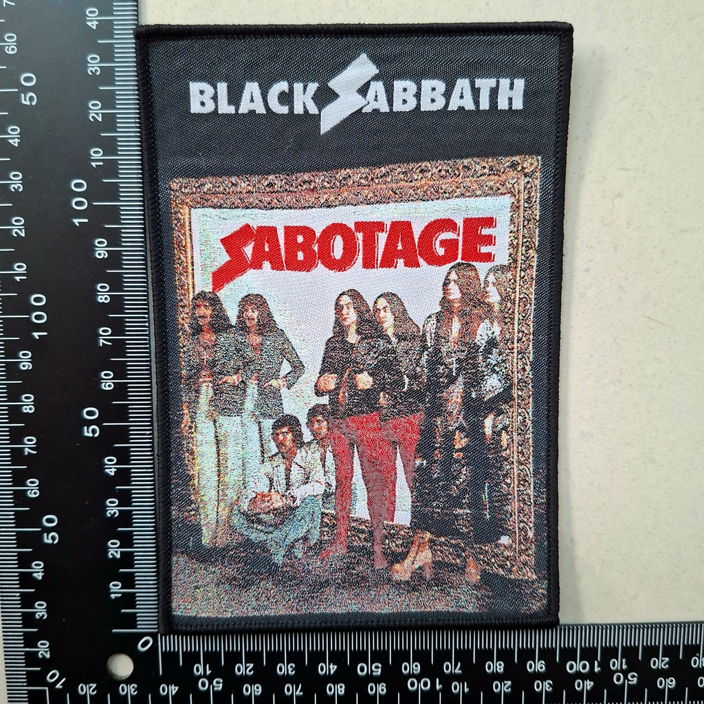 BLACK SABBATH - Sabotage - Woven Patch