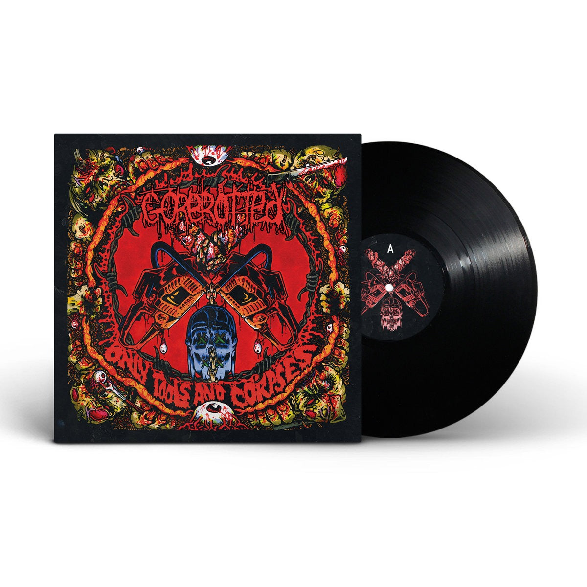GOREROTTED - Only Tools And Corpses (Black Ltd 400) LP