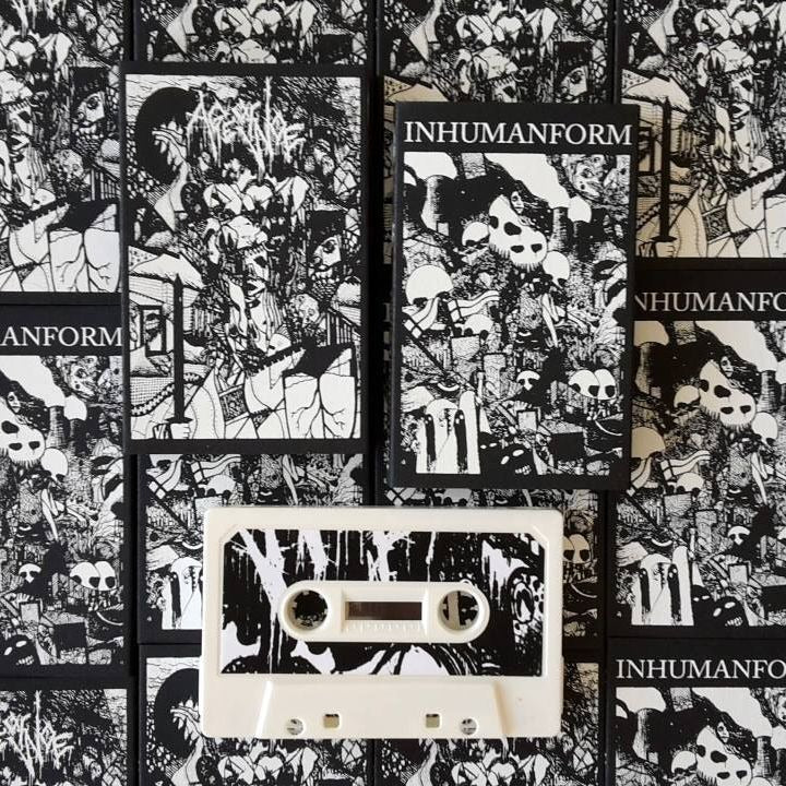 AGE OF WOE – Inhumanform - (White Shell / O-Card) MC Tape