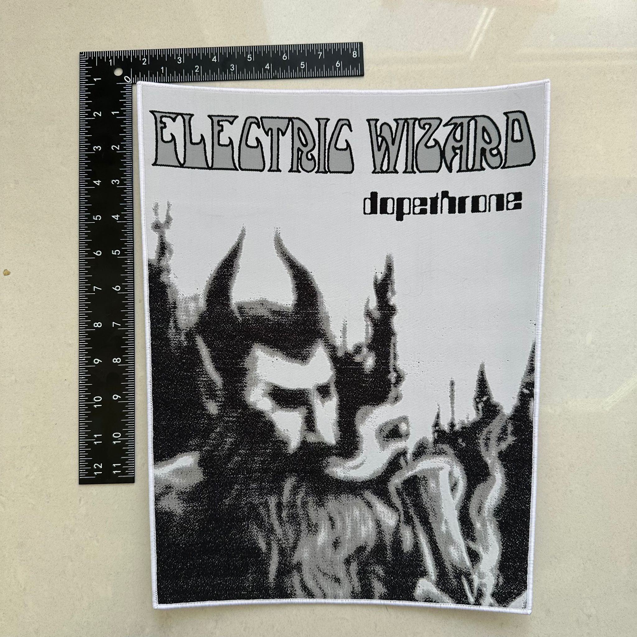 ELECTRIC WIZARD - Dopethrone - Woven Backpatch