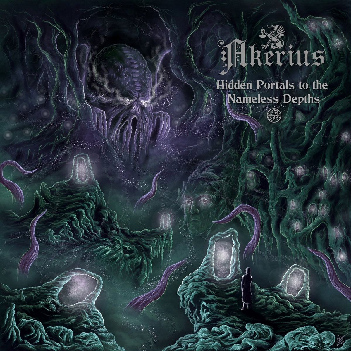 AKERIUS ‎– Hidden Portals To The Nameless Depths - Digipak CD