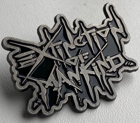 Extinction Of Mankind - Logo Enamel Pin