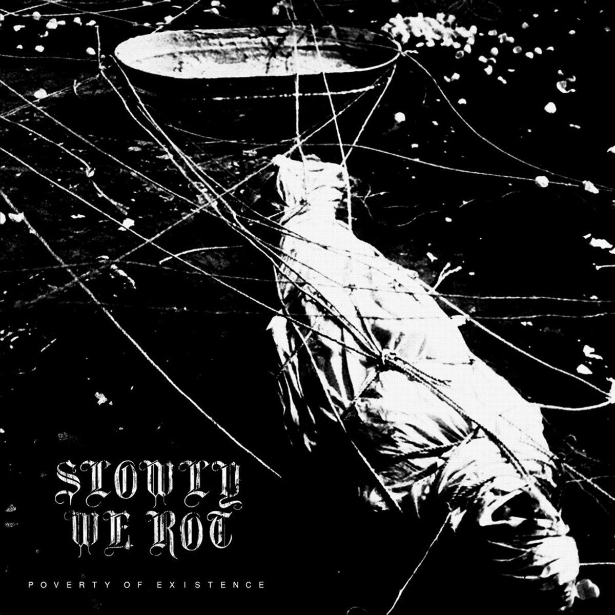 SLOWLY WE ROT – Poverty Of Existence (Ltd. Clear, Black & Transparent Blue Mixed) LP