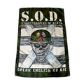 S.O.D.: Stormtroopers Of Death - Speak English Or Die - Wall Flag / Textile Poster