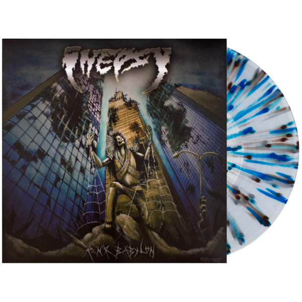 INEPSY – Rock’ N’ Roll Babylon – (Crystal Clear w/ Sea Blue, Aqua Blue, Brown and Silver Splatter Ltd. 300) LP