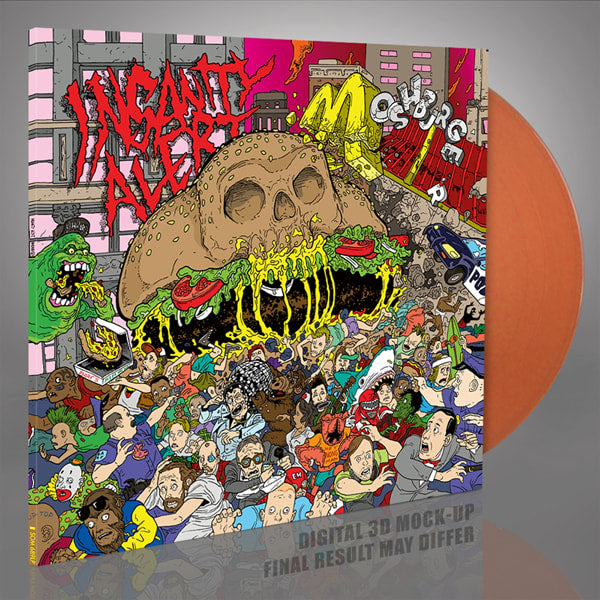 INSANITY ALERT – Moshburger (Transparent Orange Ltd 300) LP