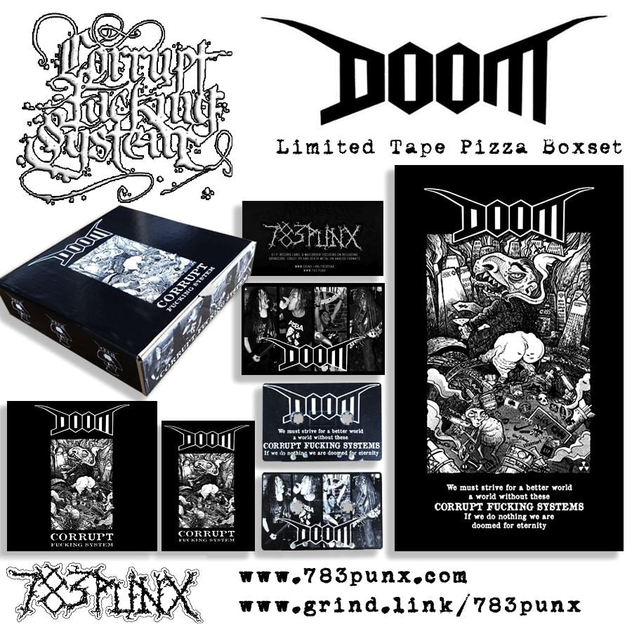 DOOM - Corrupt Fucking System Tape Boxset (1st press)