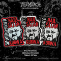 WOLFBASTARD  - Hail Satan, Kurwa! - Woven Patch