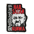 WOLFBASTARD  - Hail Satan, Kurwa! - Woven Patch