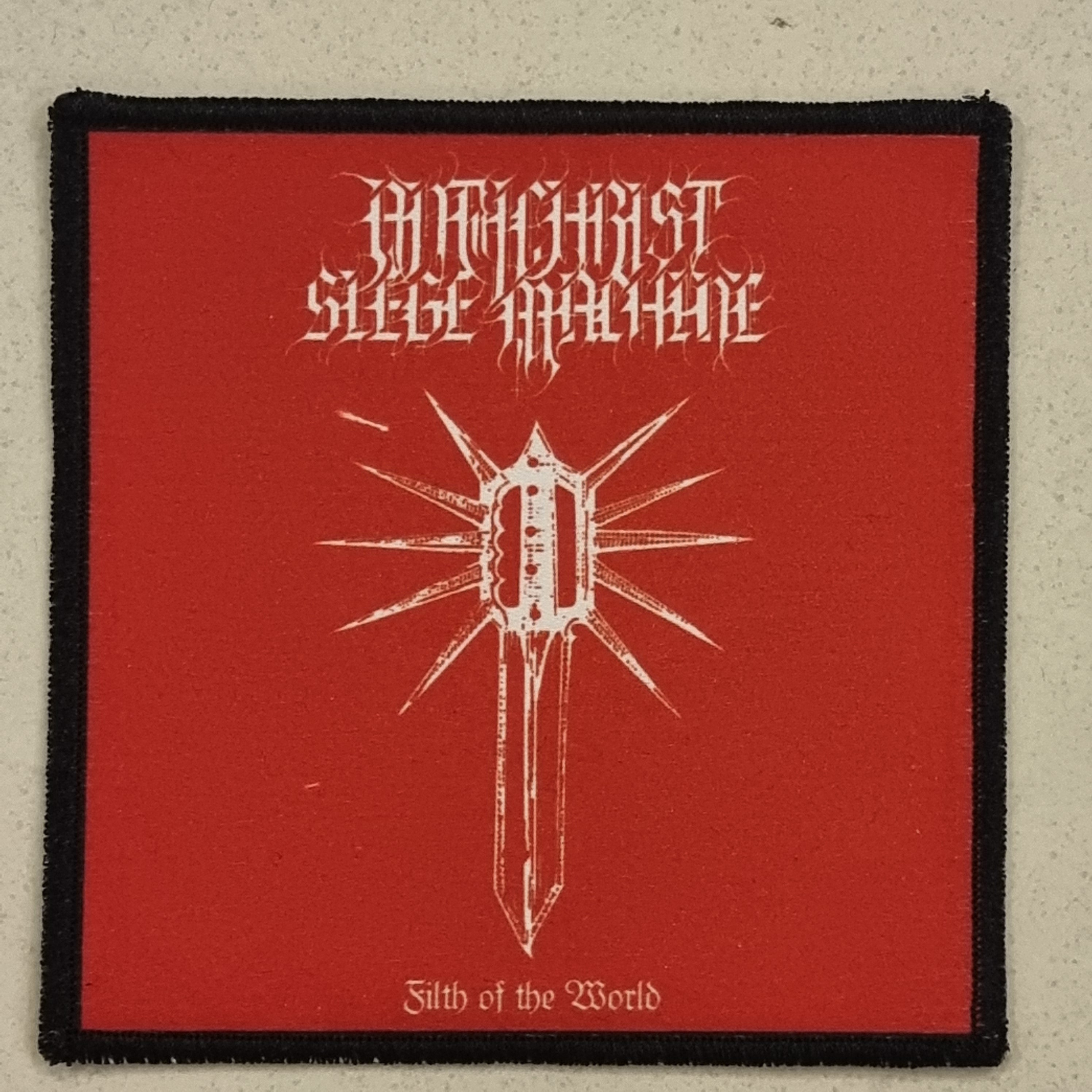 ANTICHRIST SEIGE MACHINE - Filth of the World - Patch