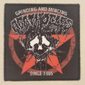AGATHOCLES - Grinding And Mincing Since 1985 - Patch