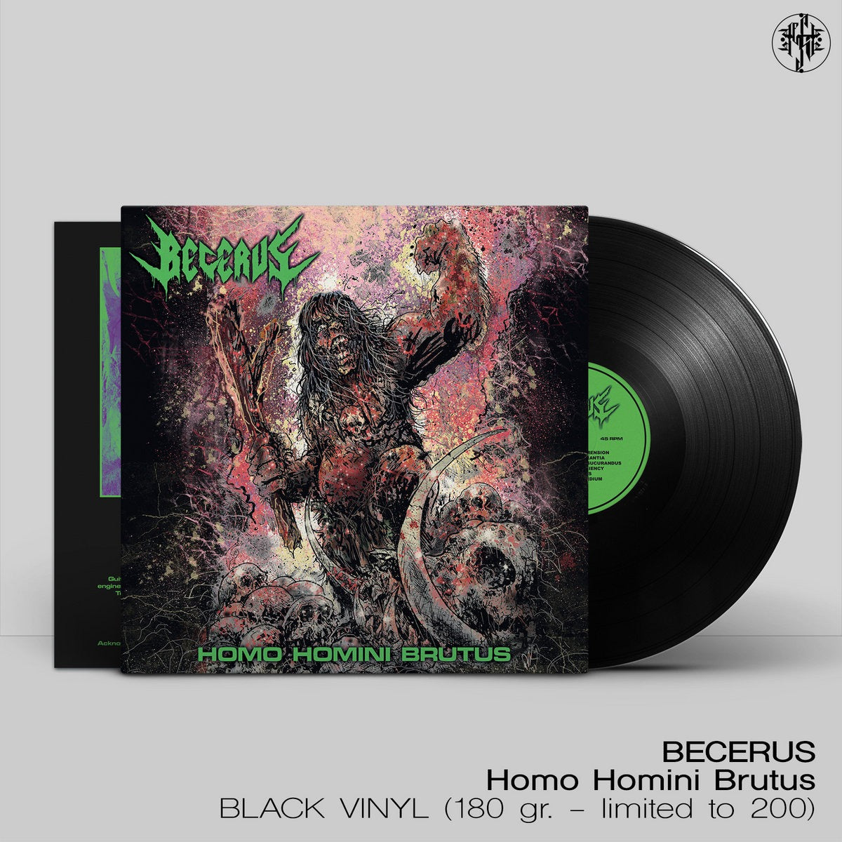 BECERUS – Homo Homini Brutus (Ltd. 200) LP