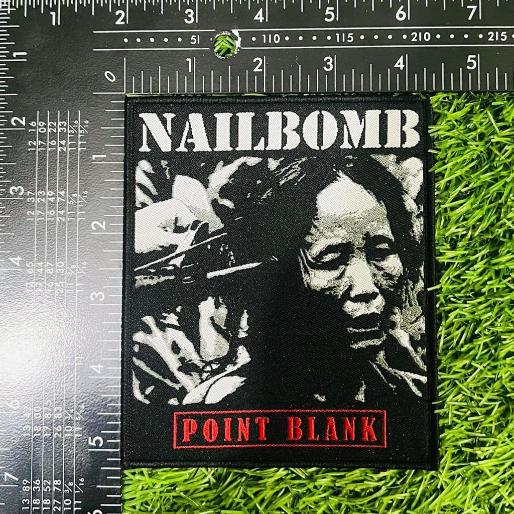 NAILBOMB - Point Blank - Woven Patch