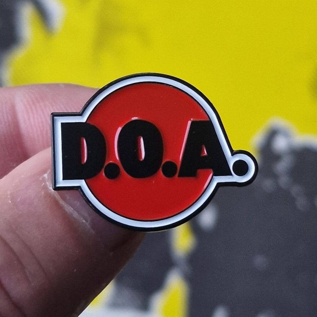D.O.A. Enamel Pin (Small)