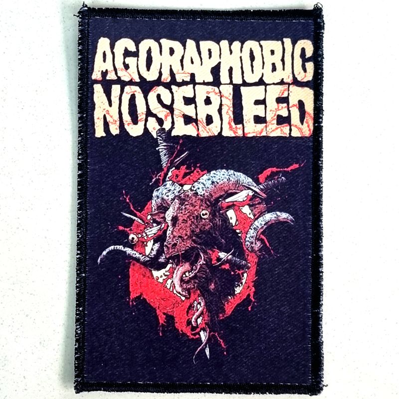AGORAPHOBIC NOSEBLEED - Goat - Patch